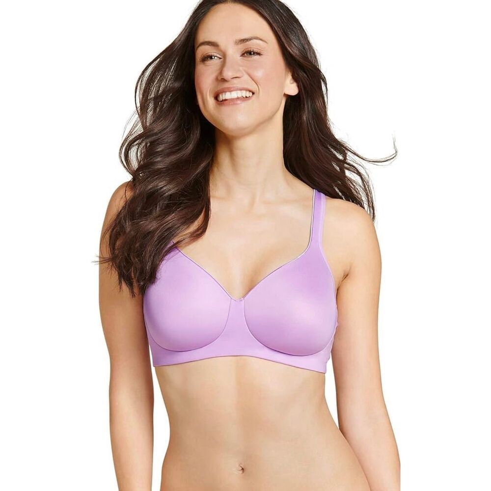 Jockeys Women's Cushion Wire Full Coverage Bra Lavender Size 42B Style 3967